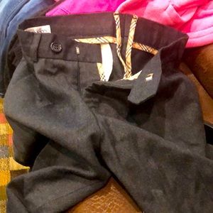 Boys grey flannel pants
